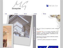 Tablet Screenshot of escayolasmg.com